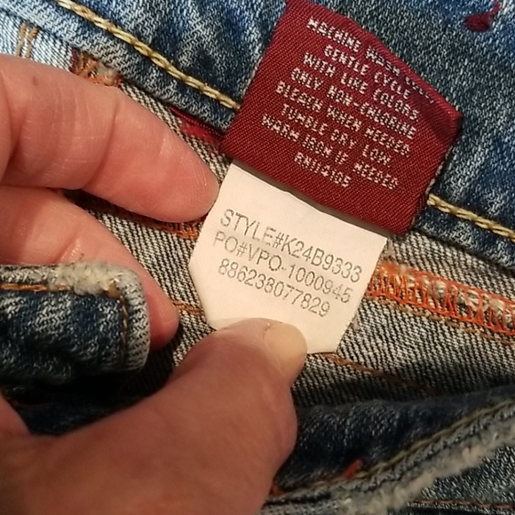 Cute Bongo jeans, patches and sequins, sz 5 - Picture 5 of 10